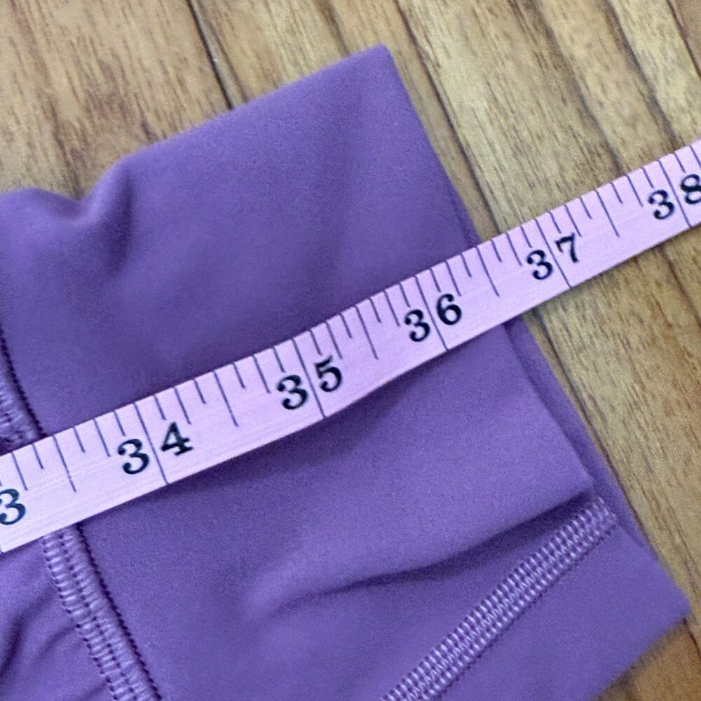 Women Lululemon Align High-Rise Jogger 28" Vintage Plum Size 14 Yoga Athleisure - Picture 7 of 8